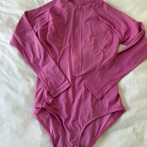 Pink One Piece Swimsuit